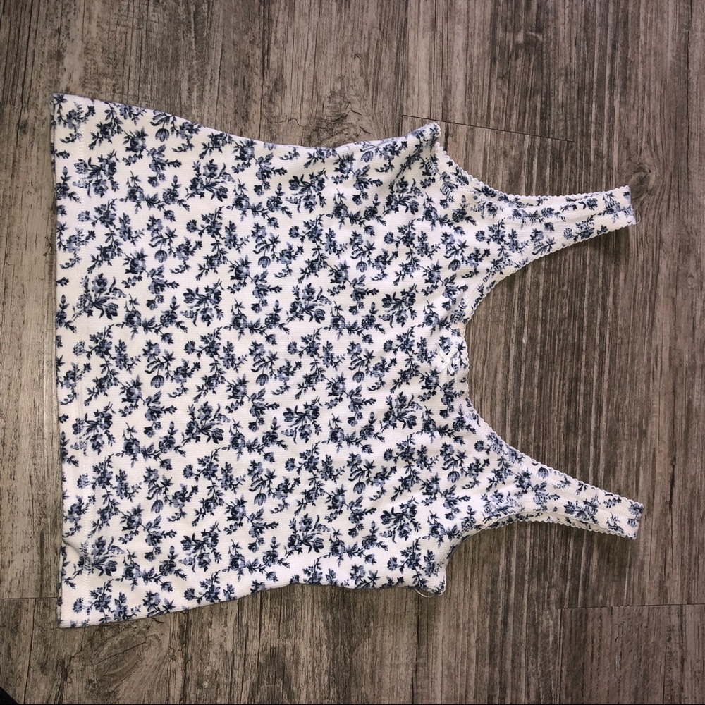 Floral tank top